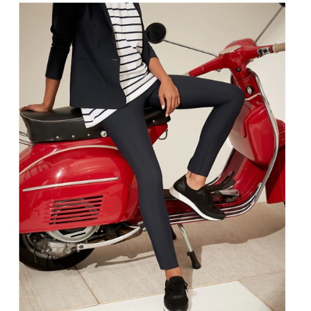 NWT BR Hi-Rise Skinny Luxe Sculpt Pant 0P Blac F20 - Picture 6 of 8
